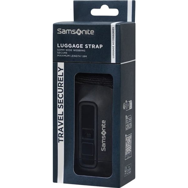 SAMSONITE Bagagerem, sort, 50 mm - TA Revolution