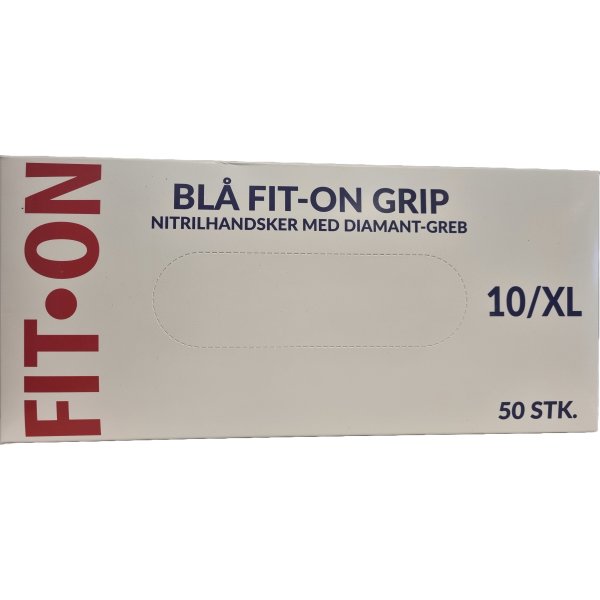 Nitrilhandsker | Kraftige | XL | 50 stk