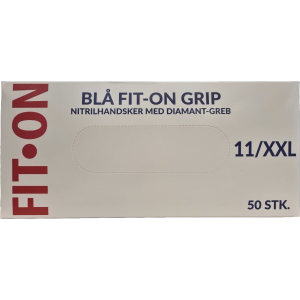 Nitrilhandsker | Kraftige | XXL | 50 stk