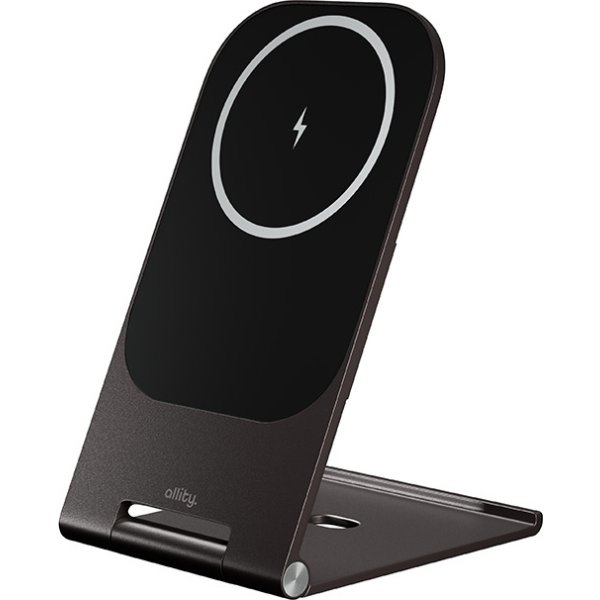 Allity Trådløs oplader, 15WMS, Graphit - AWC-200