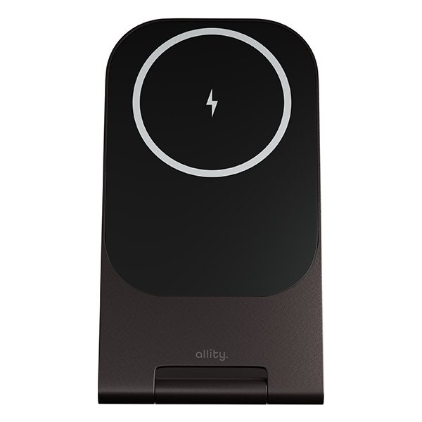 Allity Trådløs oplader, 15WMS, Graphit - AWC-200