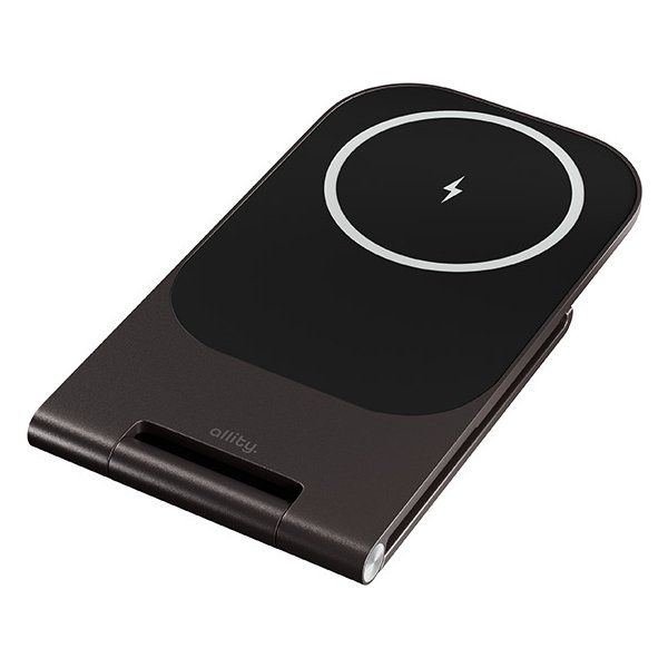 Allity Trådløs oplader, 15WMS, Graphit - AWC-200