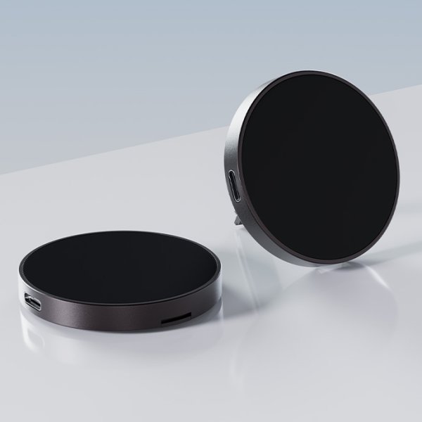 Allity Trådløs oplader, 15WMS, Graphit - AWC-210