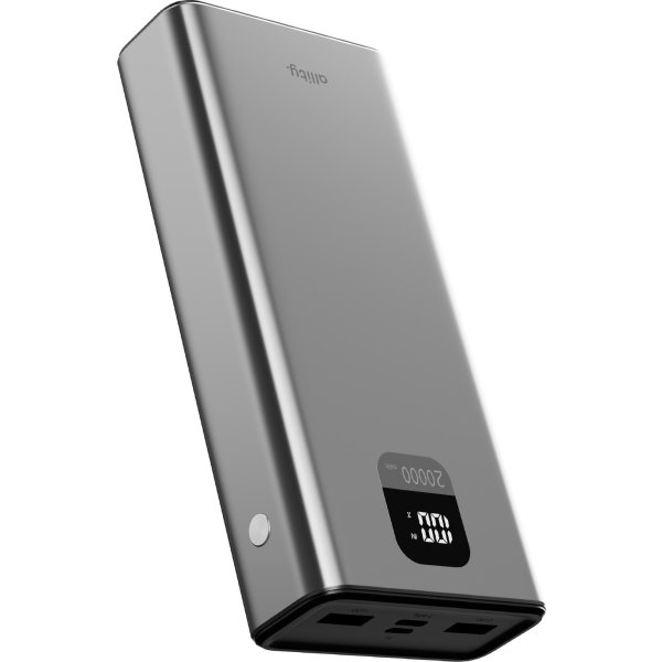 Allity Powerbank, 22,5W, 20000 mAh - Grå