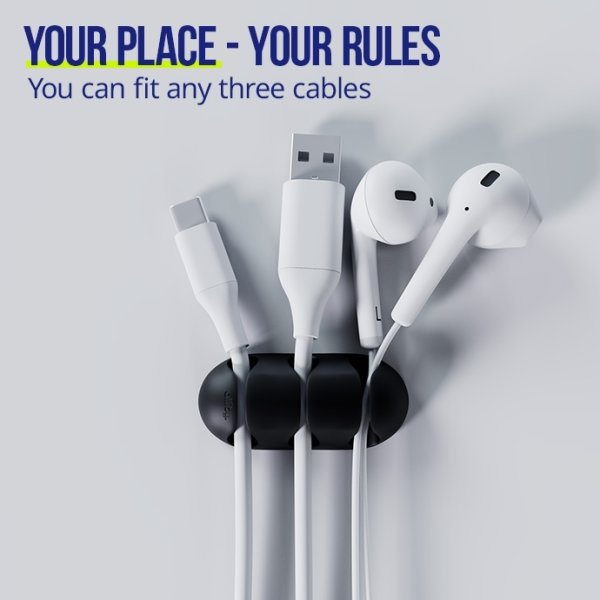 Allity Kabelorganisator, 3-Pak - ASA-400