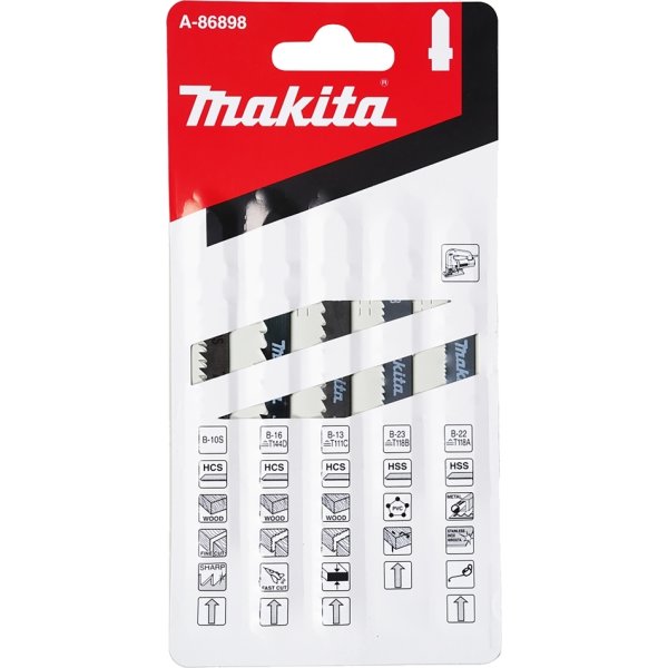 Makita Stiksavklingesæt, 5 stk.