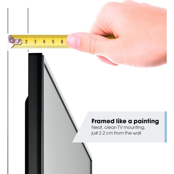 Vogel's TV-vægbeslag, sort - TVM 3295