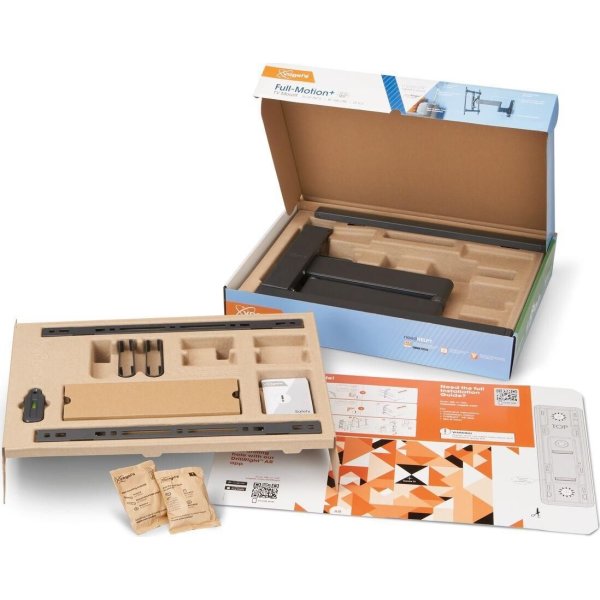 Vogel*s TV-vægbeslag, sort - full motion