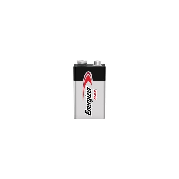 Energizer Max Alkaline 9V batteri, 2 stk.