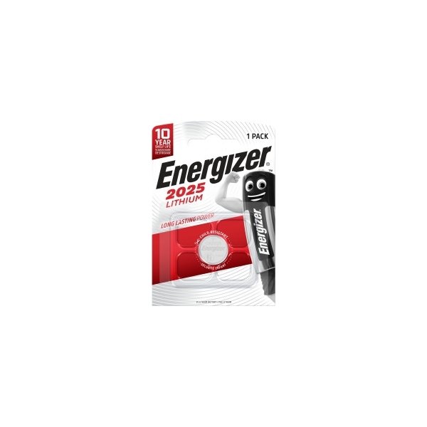 Energizer Lithium CR2025 knapcelle batteri, 1 stk.