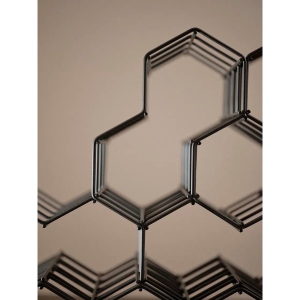 Zone Rocks Vinreol Modul, 2 pladser, sort