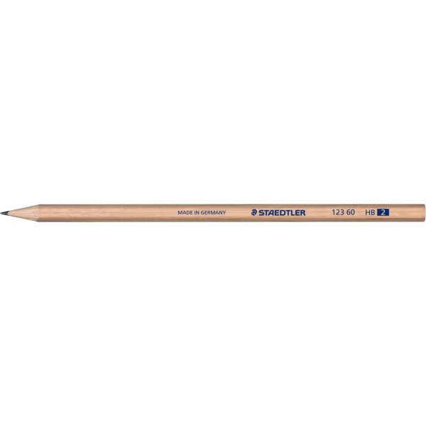 Staedtler 123 Natur Blyant | HB | 100 stk.