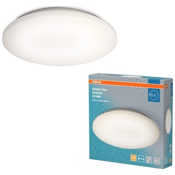 Osram LED-væglampe, hvid, 25W - Orbis IP44