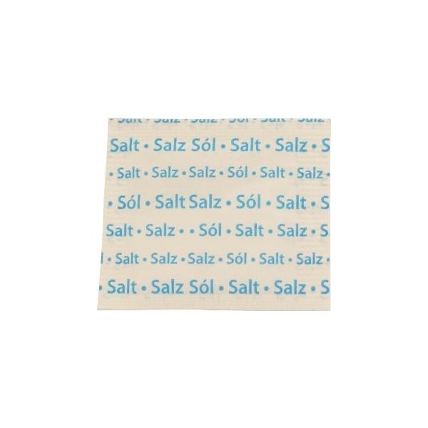 Portionssalt 0,7g, 2000 saltbreve per karton