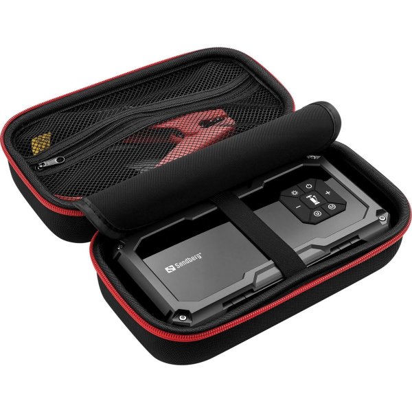 Sandberg Batteristarter til bil - TirePump 10000