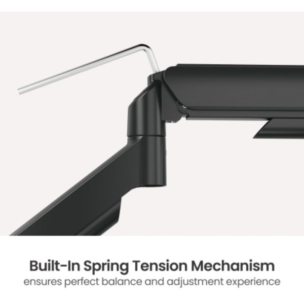 eStuff dobbelt Skærmholder - til skrivebord