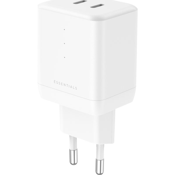 UPSTRÖM Ëssentials 35W GaN USB-C Oplader, hvid