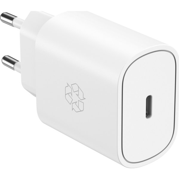UPSTRÖM Ëssentials 25W USB-C Oplader, hvid