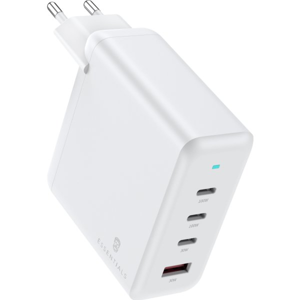 UPSTRÖM Ëssentials 100W GaN, USB-A & USB-C Oplader