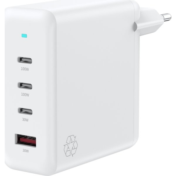 UPSTRÖM Ëssentials 100W GaN, USB-A & USB-C Oplader