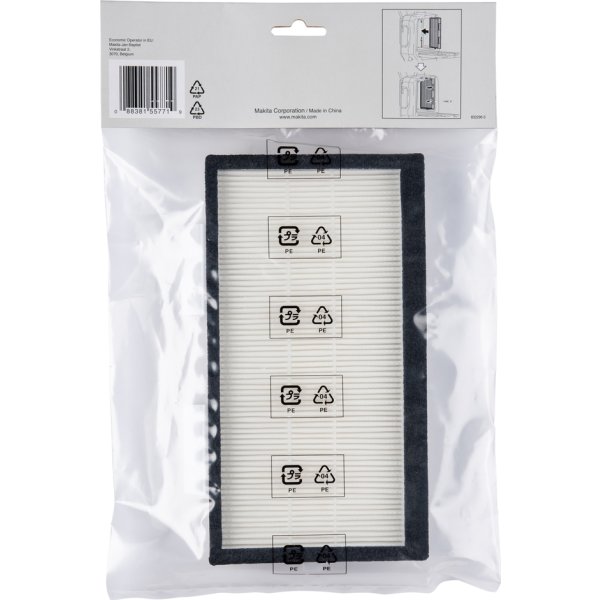 Makita HEPA filter til rygstøvsuger DVC660Z