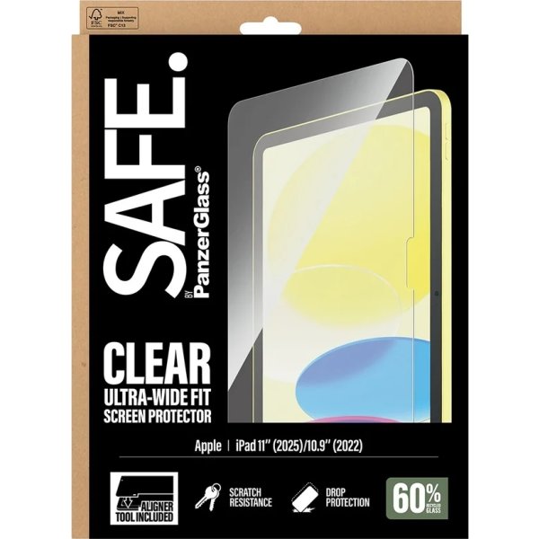 Panzerglass Safe skærmbeskyttelse iPad 11" | 10.9"