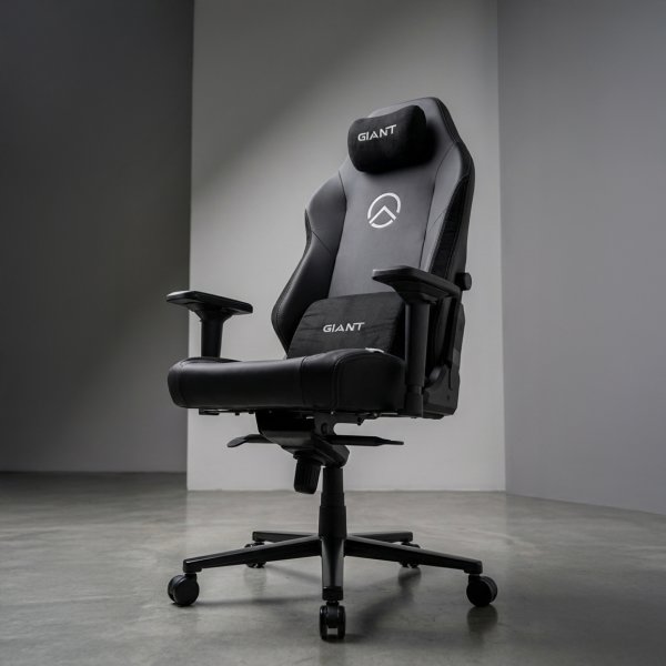 GIANT Pro Gamerstol, sort