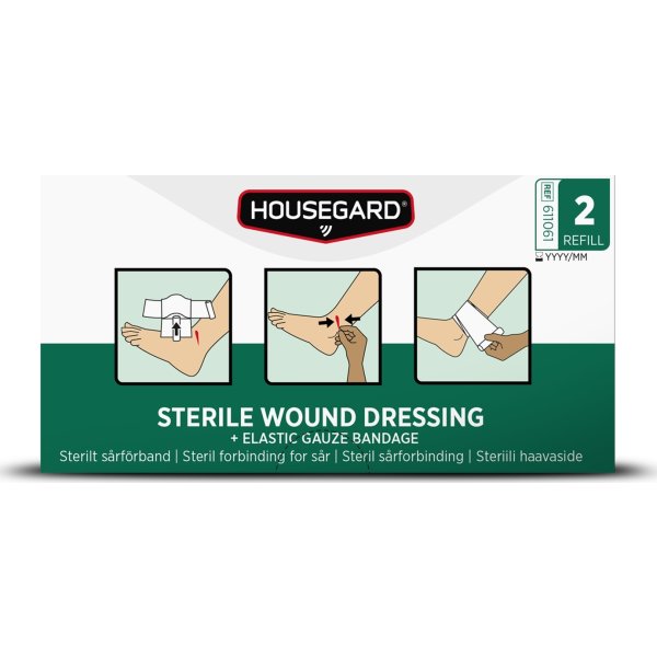 Housegard Sterilt sårforbinding, stort
