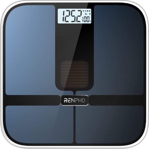 RENPHO Elis Solar 2 Smart Body vægt, sort