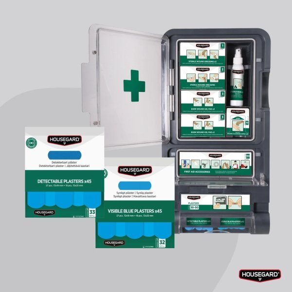Housegard Detekterbare plastre (2x45 stk)