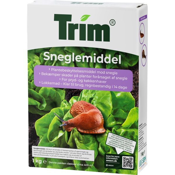 Trim Natural Slug&Snail Sneglemiddel, 1 kg.