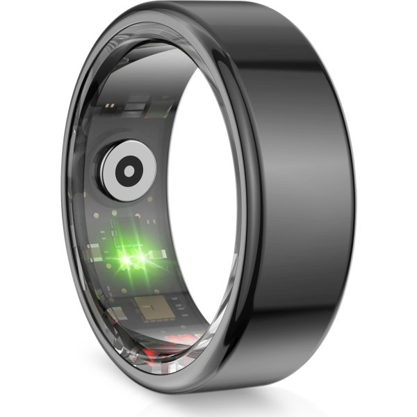 KSIX SMARTRING Black Size Medium (61,5)