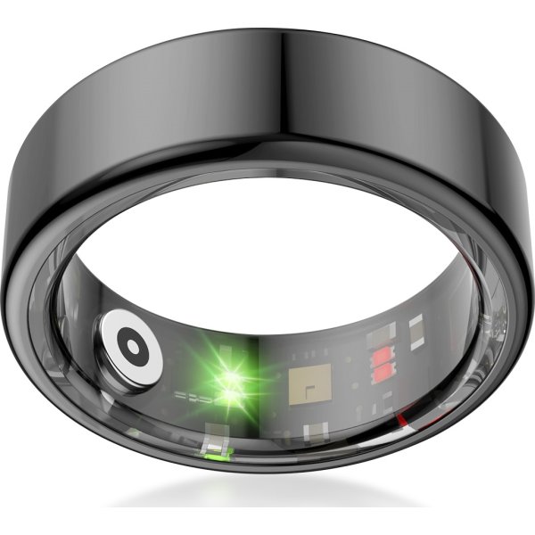 KSIX SMARTRING Black Size Small (59,0)