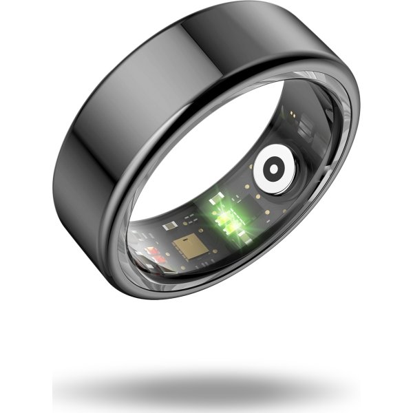 KSIX SMARTRING Black Size Medium (61,5)