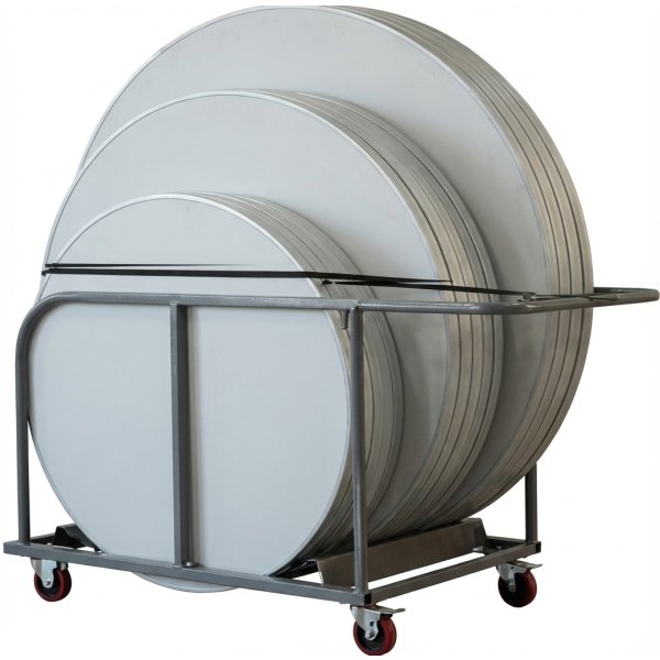 Park Transportvogn til 12 runde borde