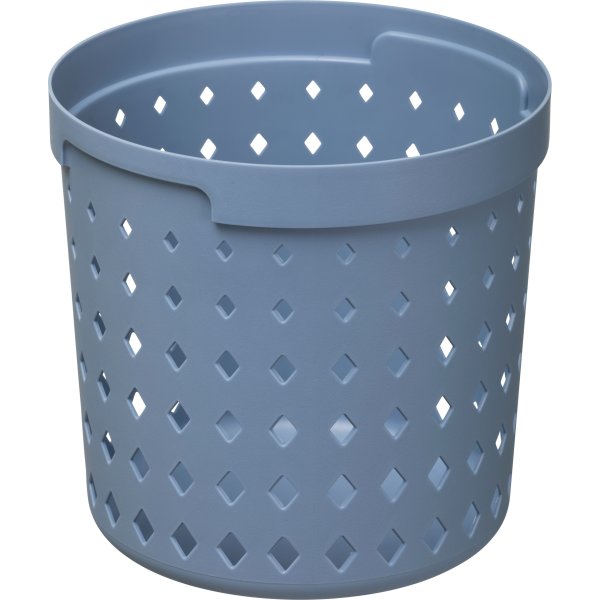 Seoul kurv, rund, stor, blå
