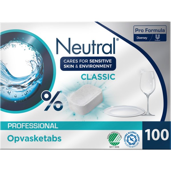 Neutral Opvasketabs | Classic | 100 Tabs