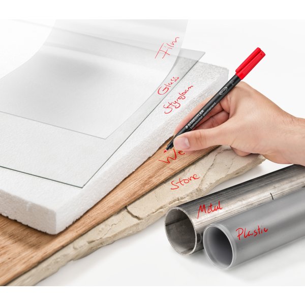 Staedtler 318 Permanent Marker | Gul