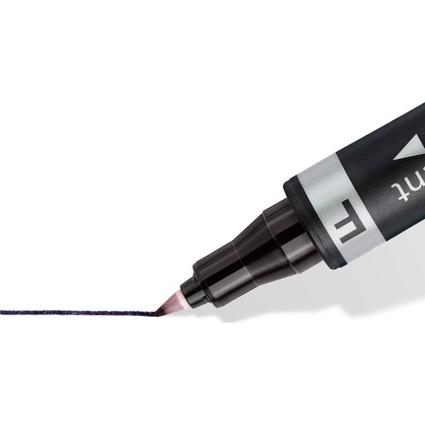 Staedtler 348 Duo Permanent Marker | Rød