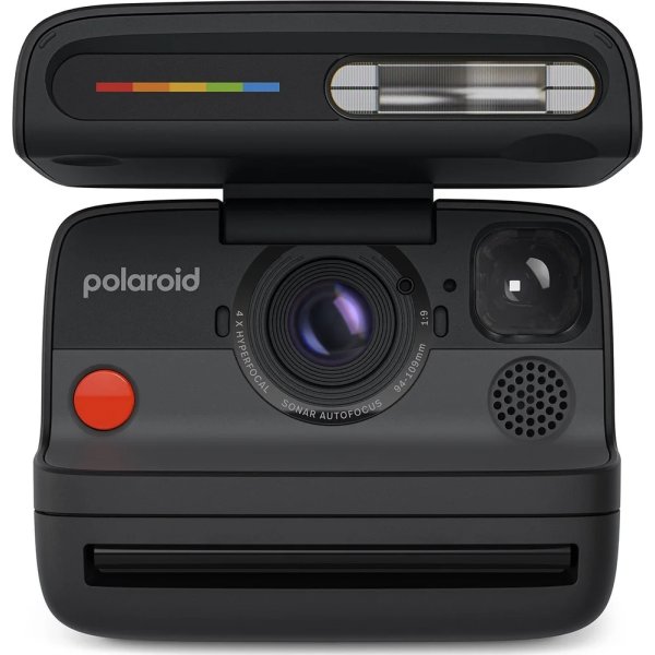 Polaroid Kamera Flip Sæt med Farvefilm, Sort