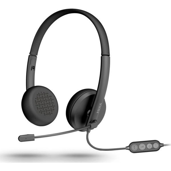 Mixx Headset Stereo H1u Kablet USB-A, sort