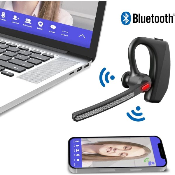 Mixx Mono Headset B10, sort