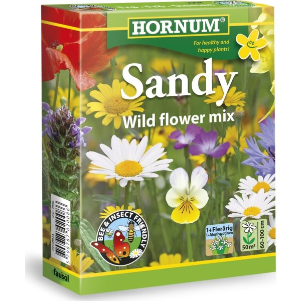 Hornum Blomsterfrøblanding Sandy, 50 m2