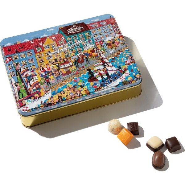 Sv. Michelsen Kunstdåse m. Dessertchokolade, 250 g