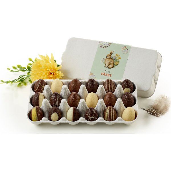 Æggebakke med 18 stk luksusæg, 145 g
