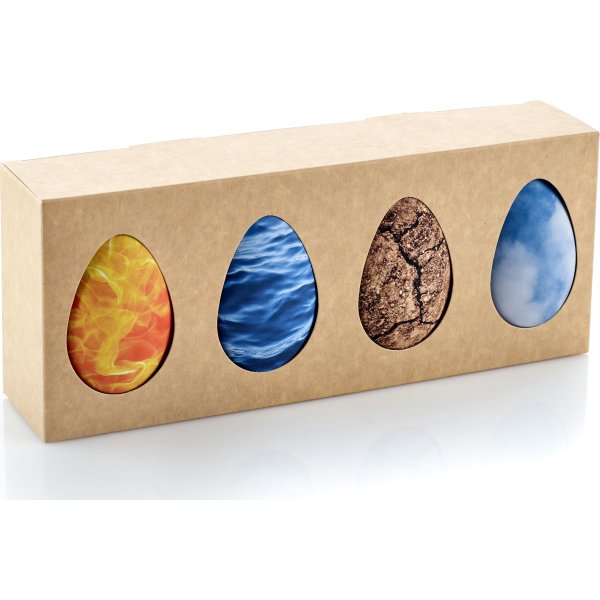 De Fire Elementer Metalæg med påskeæg, 220 g