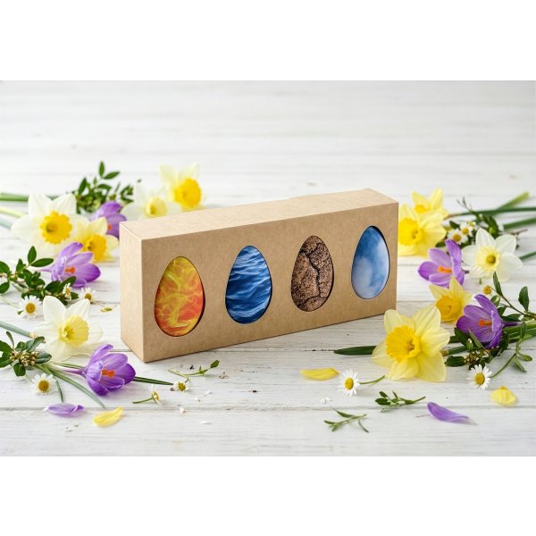 De Fire Elementer Metalæg med påskeæg, 220 g