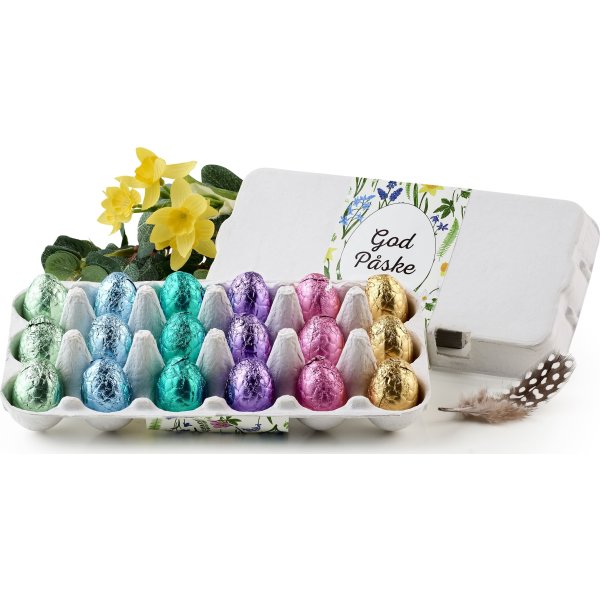 Æggebakke med 18 stk luksusæg, 155 g
