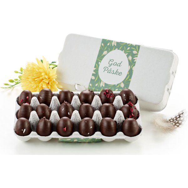 Æggebakke med 12 stk øko marcipanæg, 120 g