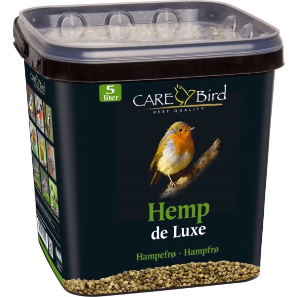 CARE-Bird fuglefoder Hemp de Luxe, 5L